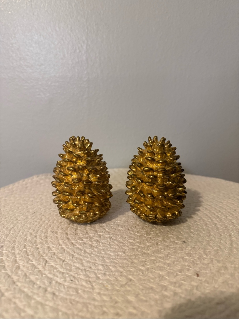 Gold Pinecone Decorative Accent Set - Home Accents